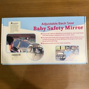 Smart elf Large Adjustable Back Seat Baby Mirror NIB